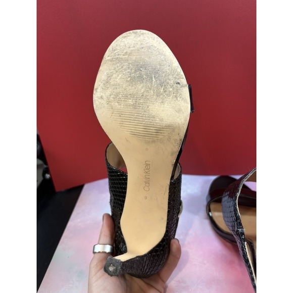 Calvin Klein sandals women heels dressy-size 9 - Picture 9 of 10